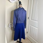 NTM: Vintage Herman Marcus Dallas Navy Polka Dot Bow Tie A Photo 15