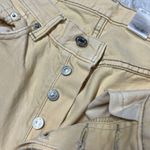 Levi's 501 button fly vanilla yellow cream 31x32 Photo 6