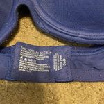 Victoria's Secret Victoria’s Secret Royal Blue Bow Lined Demi Bra Size 36D Photo 2