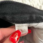 Princess Polly  black high waisted Eddie denim shorts Photo 5