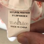 Paisley Print Long Balloon Sleeve Blouse Large Orange Photo 3