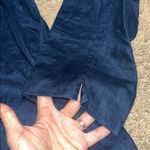 Ralph Lauren Lauren Linen Button Front Shirt Jacket Lightweight Navy Blue 1X Photo 4