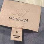 Cinq à Sept Marcella Asymmetrical Shirt Dress Blue Size 6 Photo 7