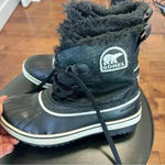 Sorel  Tivoli Womens Winter Snow Boots, Color Black/Turtledove,‎ Size 7 Photo 4