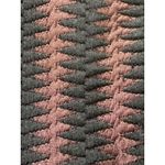 Maeve Anthropologie Meridian Midi Dress Side Slits Textured Chevron Modern Sz S Photo 9