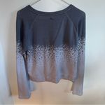CALIA by Carrie Underwood Gray Ombre Long Bell Sleeve Zip Photo 6