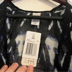 l*space NWT L* Shibori Seas Go With the Flow Cover Up Kimono One Size Midnight Blue Photo 7