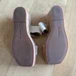 Sam Edelman Alissa Leather Wedge Sandals in Ivory Photo 6