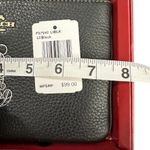 Coach New in Box Disney x Minnie Mouse Motif Wristlet in Black Pebbled Leather Photo 5