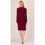 Adrianna Papell NWT Jersey Tuxedo Dress Sz 18W Red Wine $169 Photo 2