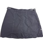 Fresh Produce  Skort Womens Medium Gray Cargo Skirt Utility Pockets Photo 1