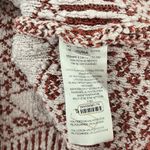 Free People  Geo Floral Orchid Cinnamon Cropped Knit Cardigan Size Medium Photo 4