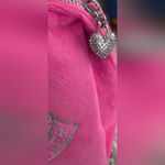 Juicy Couture  Fuchsia Cosmetic Bag with Silver Logo Photo 2