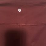 Lululemon  athletica Burgundy Leggings Photo 2