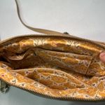 Emma Fox ‎ Leather Cross Body Purse Gold Chain & Leather Strap Brown Tan Photo 6