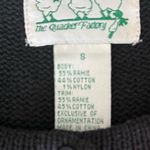 Vintage Zodiac Novelty Sweater Black Photo 6