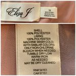 Eliza J Pink Blue Floral Hi Low Flowy Wrap Maxi Dress Sleeveless Women's Size 10 Photo 8