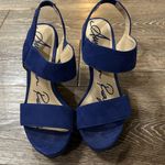 American Rag Blue Platform Wedges Photo 0