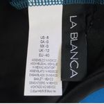 La Blanca Island Goddess Underwire One Piece Swimsuit Size 8 Caribbean NWT Photo 5