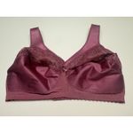 Glamorise 1000 MagicLift Original Full Figure Wireless Support Bra Plus Sz 42DD Red Photo 1