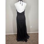 Sue Wong Vtg Nocturne Womens Black Beaded Babydoll Maxi Dress 4 Whimsigoth Y2k Photo 5