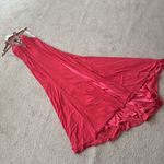 Tiffany Designs Flourished Halter Long Evening Gown 46025 - Watermelon - 6 Photo 2