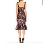 LPA Zelmira Floral Sleeveless Peplum Midi Flounce Dress Size Small Photo 9