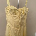 House Of CB  'Carmen' Buttercup Bustier‎ Sundress yellow NWOT size S Photo 13