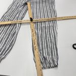 Aerie Jumpsuit Womens Small Blue White Striped Jogger Strapless Smocked Coastal Photo 8