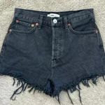 RE/DONE  High Rise Denim Cut Off Short Size 26 Photo 0