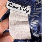 Y2K rave city maxi skirt Blue Size M Photo 5