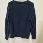 Crewcuts Dark Blue Cable Knit Sweater Small 6 Photo 2