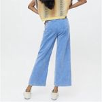 Urban Outfitters BDG Waist size 29 High and Wide flare blue corduroy pants NWT Photo 1