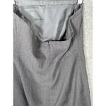 Gap Vintage  2004 Size 4 Strapless Dress Womens Gray Wool Blend Y2k Minimal Zip Photo 7