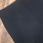 St. John  knit black trousers imported fabric 16 680$ evening formal cocktail pant Photo 3