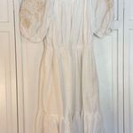 Knox Rose white embroidered puff sleeve dress size xsmall Photo 12