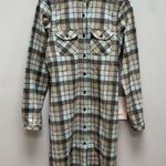 Pendleton Virgin Wool Plaid Shirtdress Alpine Getaway Photo 0
