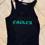 Missguided Philadelphia eagles black ribbed tank top Photo 0