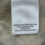 Lucky Brand  Hoodie Leopard Print Pullover Sweatshirt Casual Comfy‎ Cream Medium Photo 6