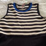 Anne Klein ANNE KLIEN summer Striped Black and Blue Sleeveless Dress size L brand new Photo 10