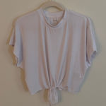 YPB Abercrombie White Sheer Tie Photo 0