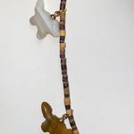 Natural Stone Carved Animal Totem Fetish Heishi Necklace Brown Photo 4