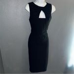 Calvin Klein  New w $119 Tags Black Pencil Keyhole Formal Party Dress Medium 8 Photo 1