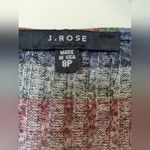 J. Rose Meoimi Knit Dress Flared Trumpet Sleeve Stripes Boho Sz 8P EUC Green Photo 3