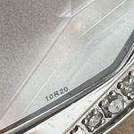 Wittnauer Longines Rare Genuine Diamonds Ladies Watch Uniquely Shaped Crystal Silver Photo 8