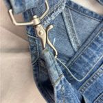 1939 Authentic Brand Denim S Denim Blue Jeans Shortalls Overalls Size 6 Photo 1