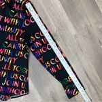 New York & Co. Sisterhood Community Graphic Print Shirt Black Neon Large Photo 11