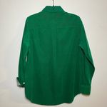 Tommy Hilfiger Vintage Corduroy Button Up Shirt Kelly Green Size 4 Long Sleeves Photo 1