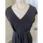 H&M  Short Sleeve Casual V-Neck Midi Dress Size 8 Photo 1