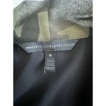 White House | Black Market  Sz M Camo Green Long Sleeve Blouse (B Photo 5